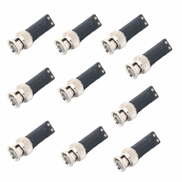 MX BNC MALE CONNECTOR WITH SCREW ( Pack of 10 )