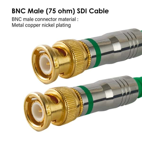MX BNC Male to Male BNC Cord (OFC Digital & Home Theatre Cable) – 5m