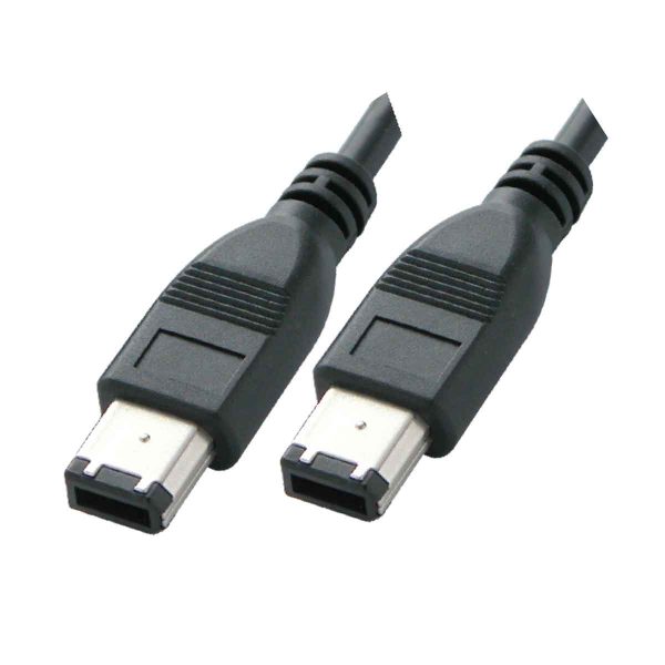 MX FireWire IEEE 1394 Cable, 6 Pin Male to MX 6 Pin Male Cord - 5 Meters