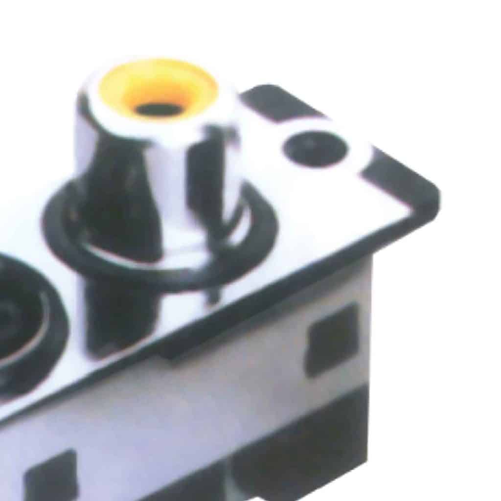 MX RCA SOCKET + MX 4 PIN MINI DIN CONNECTOR PCB MOUNTING - MX MDR ...