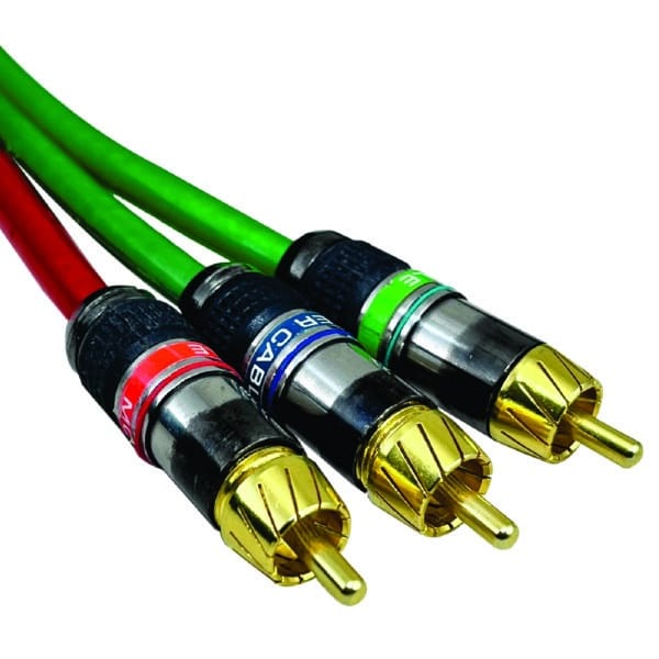 MX 3 RCA PLUG TO 3 RCA PLUG CORD WITH OFC CABLE HEAVY DUTY – 3 MTR