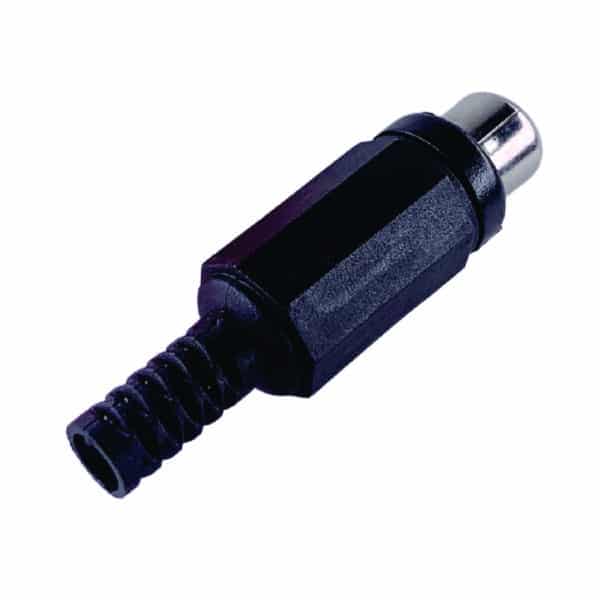 MX RCA FEMALE EXTENTION CONNECTOR DELUXE (COPPER PLATED)