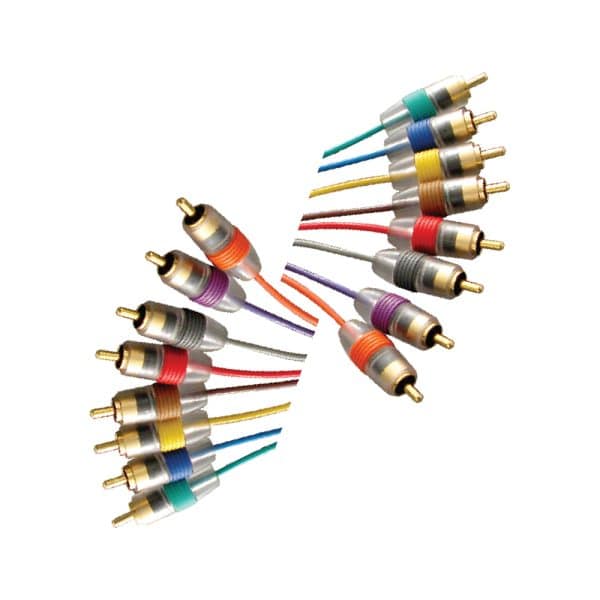 MX 8 RCA PLUG TO MX 8 RCA PLUG CORD HEAVY DUTY