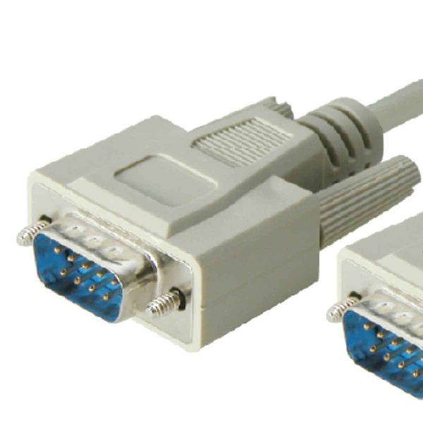 MX DB 09P MALE TO MX DB 09P MALE 9C MOULDED SERIAL DATA CABLE - Image 2