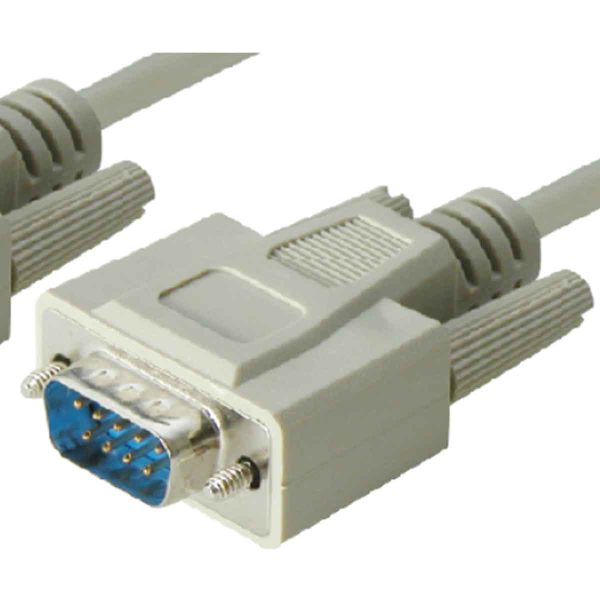 MX DB 09P MALE TO MX DB 09P MALE 9C MOULDED SERIAL DATA CABLE - Image 3