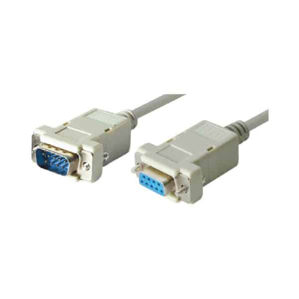 MX DB 09P MALE TO MX DB 09P FEMALE 9C ASS. TYPE SERIAL DATA CABLE