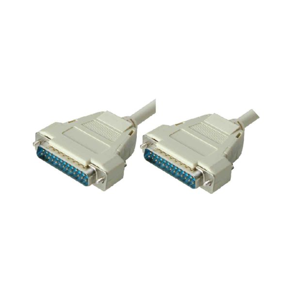 MX DB 25P MALE TO MX DB 25P MALE 18C ASS. TYPE SERIAL DATA CABLE