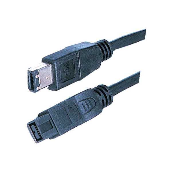 MX FireWire IEEE 1394b 9 Pin to 6 Pin Cable - 3 Meters