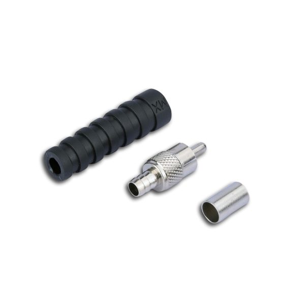 MX RCA Male Crimping Type Connector for RG-58, 59 Cable with Boot - Image 2