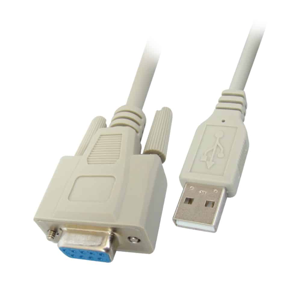 MX USB A Male to MX DB 9P Female Cord - 1.5 Meters