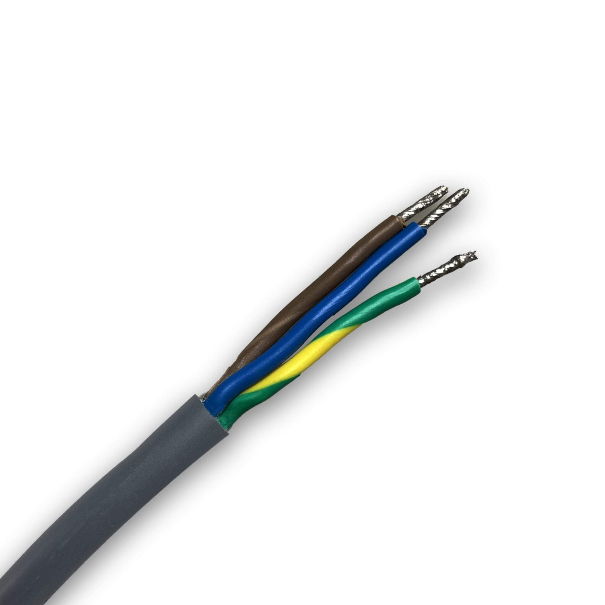 MX 3 Pin Ac Main Cord With Ceramic Fuse (5amp) (3x1.5mm²) Outer Dia - 7.3 mm - 3MTRS - Image 3