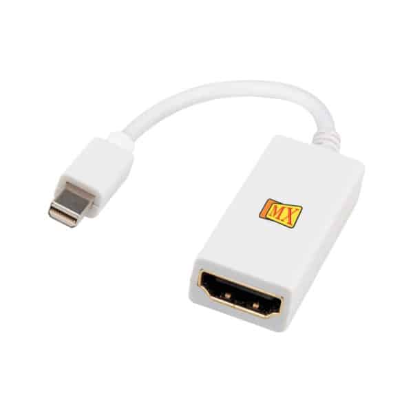 MX Mini Display Port Male To HDMI Female Adaptor