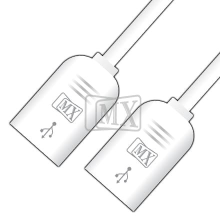 MX USB A FEMALE TO USB A FEMALE CORD - 5 MTRS