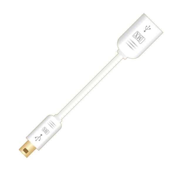 MX USB A FEMALE TO MINI USB B 5 PIN MALE CORD - 1.5 MTRS