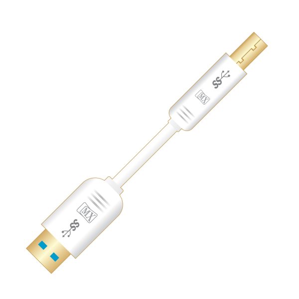 MX FireWire IEEE 1394 4 Pin Male to IEEE 1394 4 Pin Male Cord - 1.5 Meters