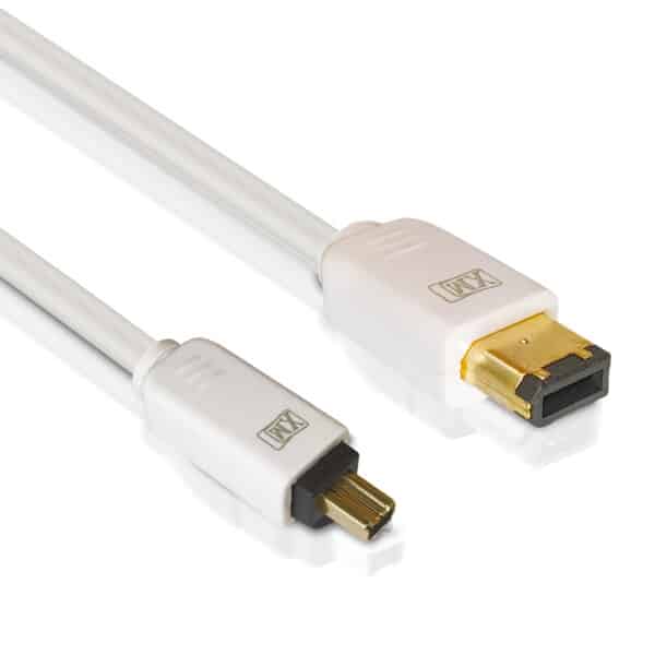 MX FireWire IEEE 1394 4 Pin Male to IEEE 1394 6 Pin Male Cord - 10 Meters