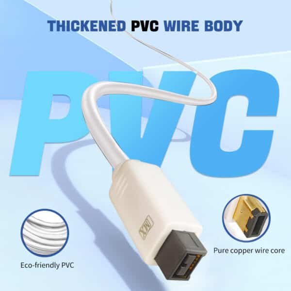 MX FireWire IEEE 1394b 9 Pin Male to IEEE 1394b 6 Pin Male Cord - 1.5 Meters