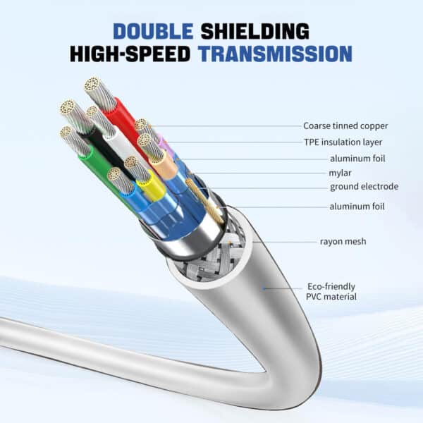 MX FireWire IEEE 1394 9 Pin Male to IEEE 1394 4 Pin Male Cord - 1.5 Meters