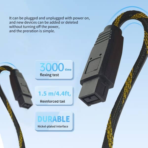 MX FireWire IEEE 1394B 9 Pin to 9 Pin Cord 10 mtr