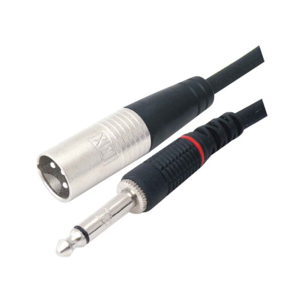 MX XLR 3-Pin Mic Male to P-38 Mono Male Cord