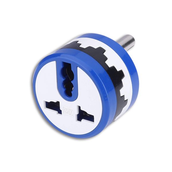 MX 3-Pin Universal Round Conversion Plug, 5 AMP