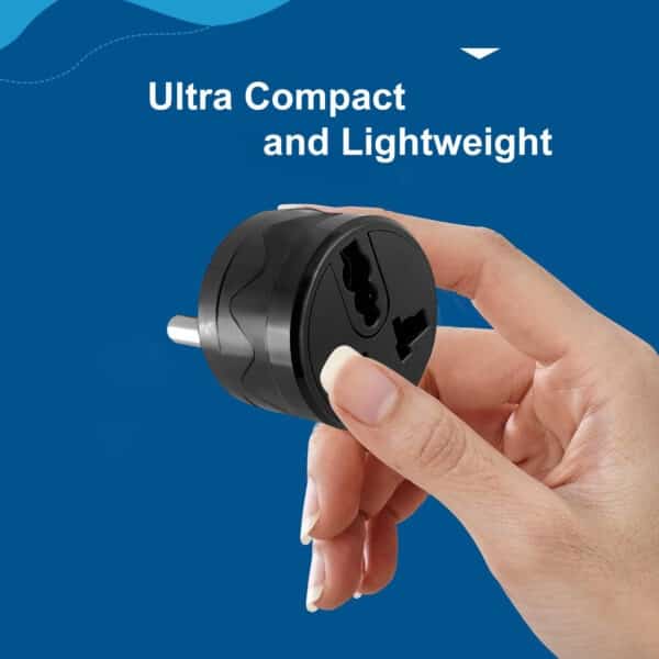 MX Rotatable Conversion Plug, Multi Plug Travel Adapter ROTATABLE Upto 180° (Pack of 2)