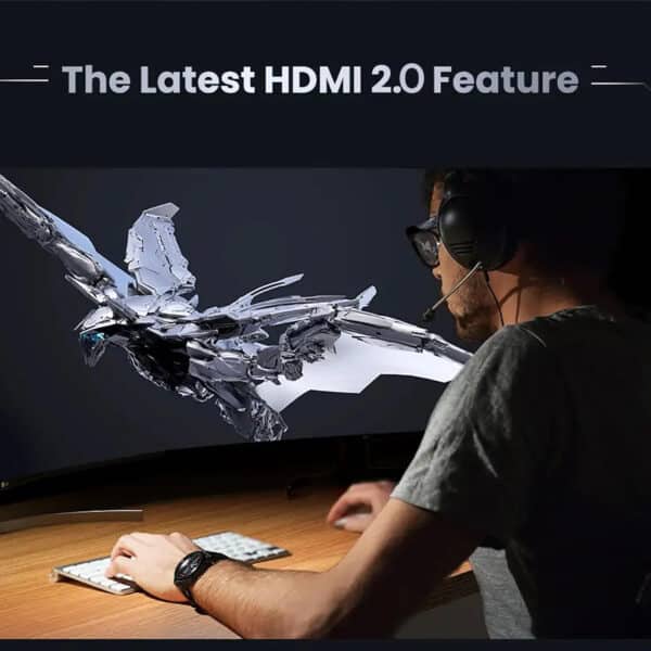 MX HDMI 2.0 Male to HDMI 2.0 Male High-Speed Cable with Ethernet - 20 Meters