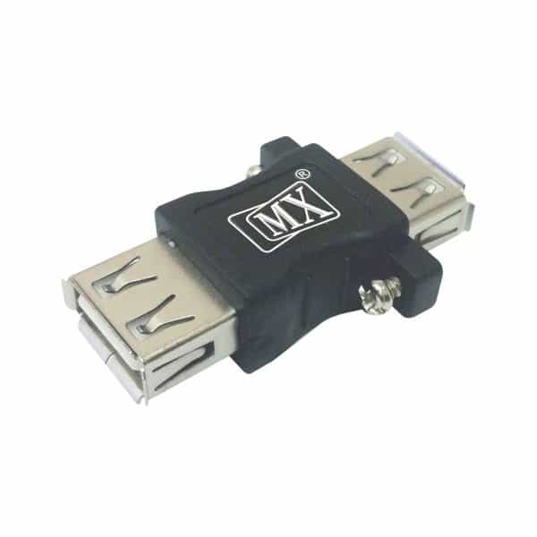 MX USB A FEMALE TO USB A FEMALE CONNECTOR - PANEL MOUNTING