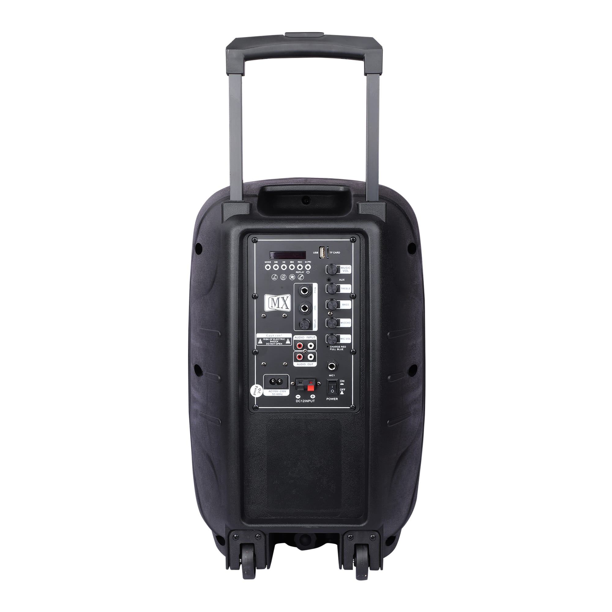 MX 10" Portable Multimedia Speaker Trolley speaker system - Image 2