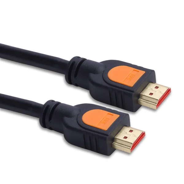 MX HDMI Male to HDMI Male Cord 2.0 V (5 Meter) 19pin High Speed HDMI Cable Supports 4K@30MHz, 2160p, 1080p & 3D and Audio Return for TV, Laptop, PC, Monitor & Projector (Black)- MX-4050B