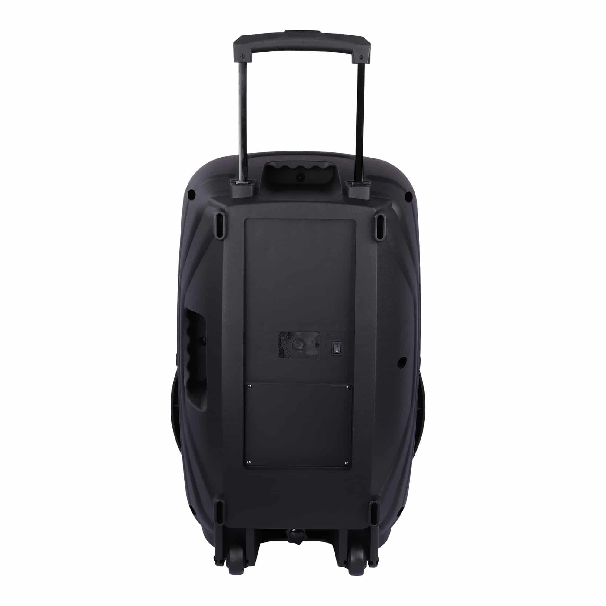MX 8" Multimedia Trolley Speaker with Single Handheld Mic, Bluetooth, FM Radio, USB, and SD Card. Output Power: 60 Watts RMS - Image 3