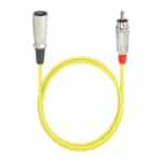 MX 3 Pin XLR Male to RCA Male cord : AES Digital cable : 1.5 mtr (MX-3940)