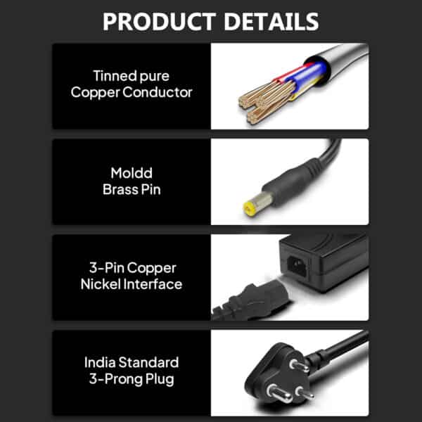 MX DESKTOP TYPE POWER SUPPLY WITH 3 PIN POWER CORD INPUT : 220V AC -- OUTPUT : 12V DC OUTPUT / CURRENT : 6 AMP