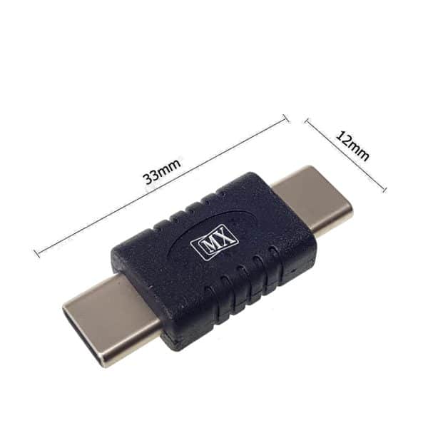 MX USB Type C Male to USB Type C Male Adapter (MX-4079)