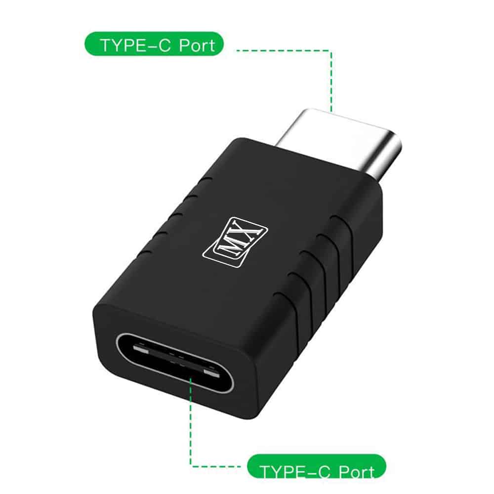 MX USB Type-C Extender Adapter 3.1/10Gbps Type Extension for Female to Male for MacBook, Nintendo Switch, Samsung Galaxy S8/S9/S10, Note, etc. (MX-4080) - Image 2