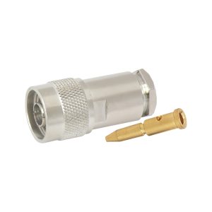 MX 'N' Connector For RG-58 (Pin Gold Plated)