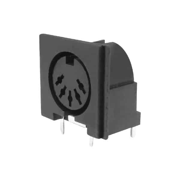 MX 5 PIN DIN connector PCB mounting plastic