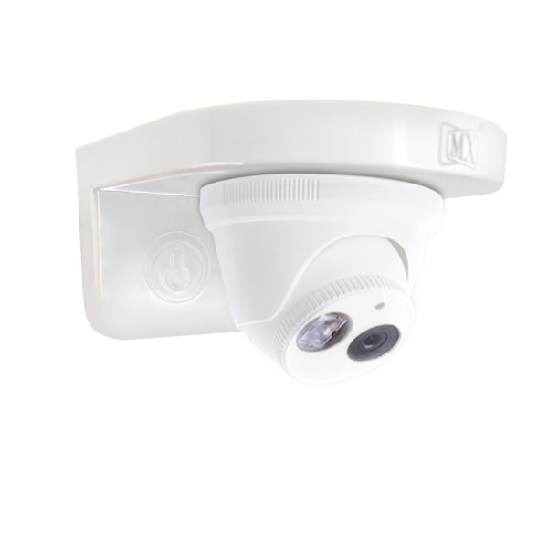 MX Camera Stand for CCTV Dome Camera, 4-Inch Size, Indoor or Outdoor Wall Mount Bracket. Grey Color