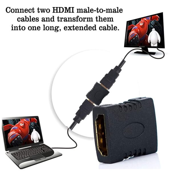 MX HDMI Jack to HDMI Jack Pack of 1