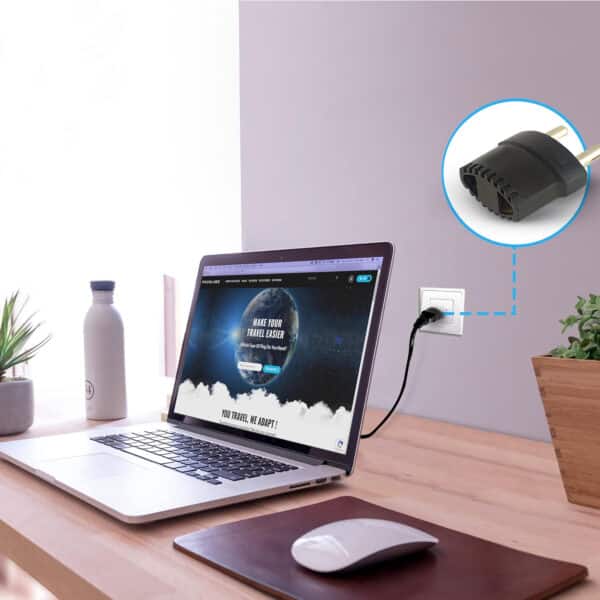MX 3-in-1 Conversion Plug to Indian 5mm Round Pin