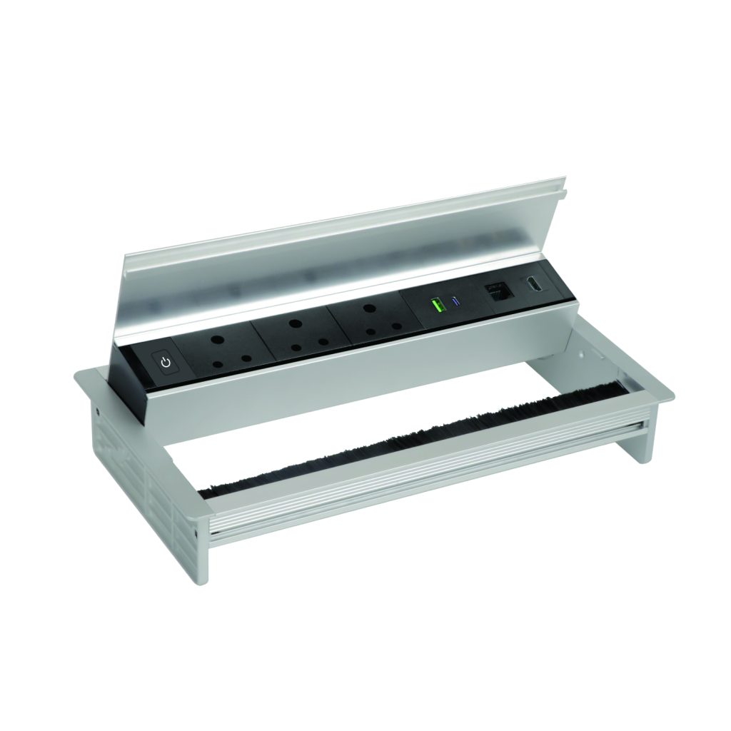 MX Access Flap Up Socket / Pop Up Box / Cable Hole Cover for table