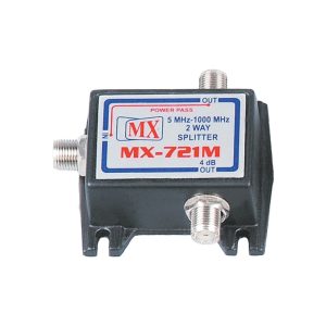 MX 2-Way Splitter with Power Pass