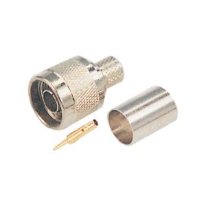 MX 'N' Male Connector Crimping Type For RG-6 Cable