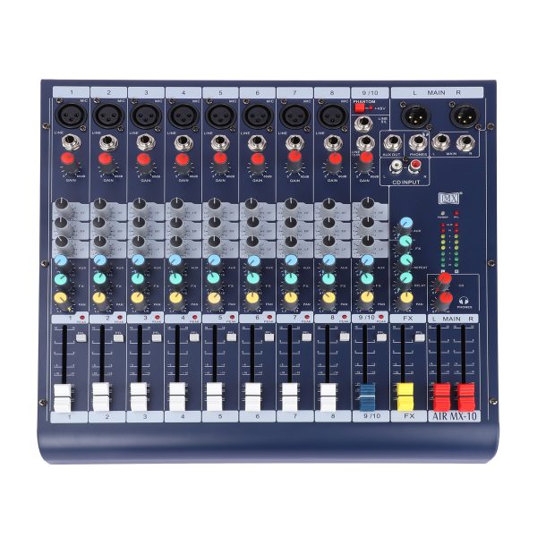 MX Air Mixer 10-Channel Professional Live Mixer