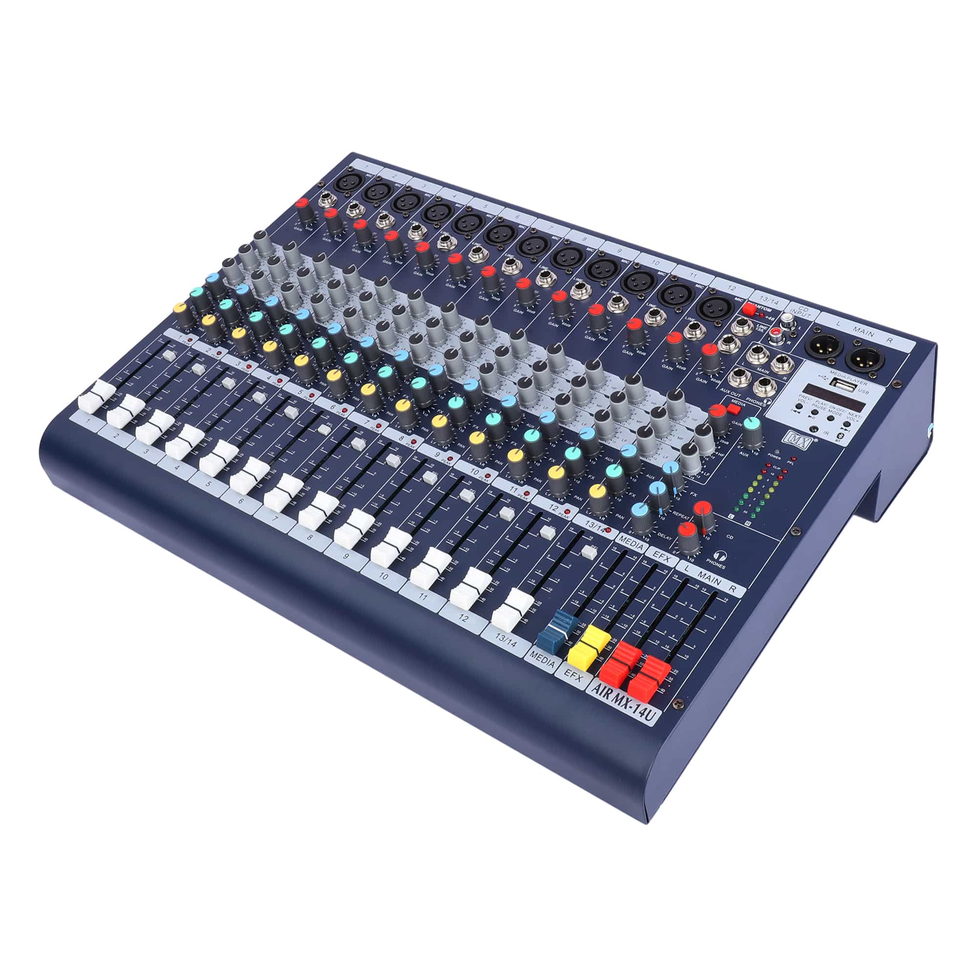 MX Air Mixer 14-Channel Professional Live Mixer with Bluetooth & amp ;USB Connectivity - Image 2