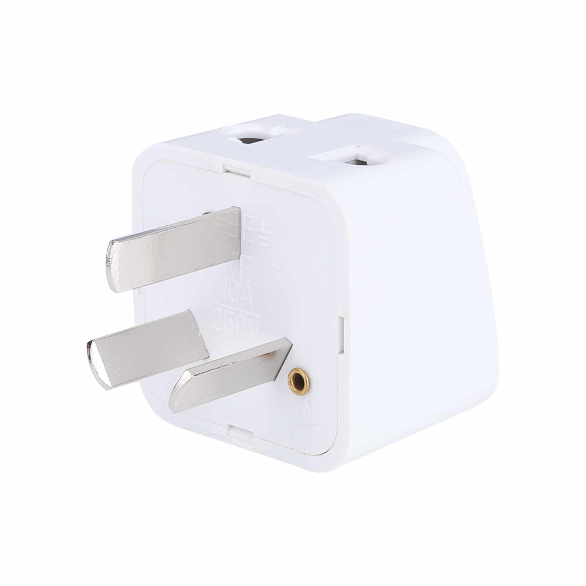 MX Two-Way Three Flat Pin Universal Conversion Plug, 10 AMP Suitable for Australia and New Zealand - Image 2
