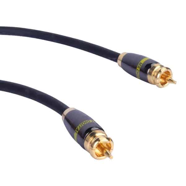 MX RCA TO MX RCA PLUG CORD WITH LOCKING SYSTEM - 5 FT
