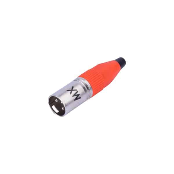 MX XLR 3 PIN MIC MALE CONNECTOR HEAVY DUTY SUPER DELUXE