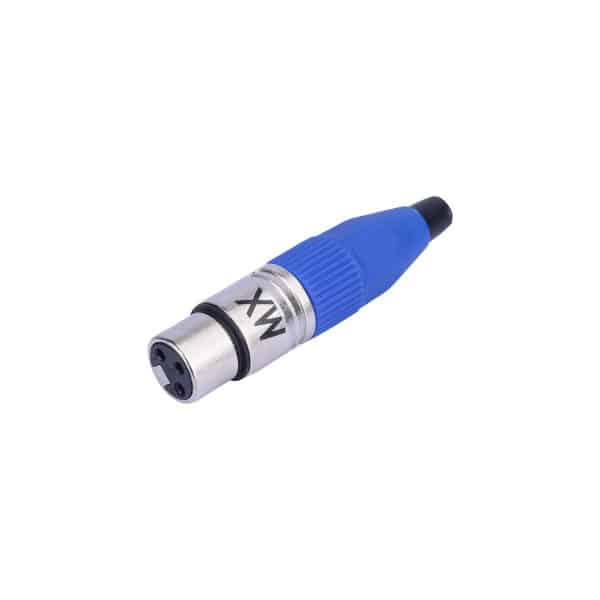 MX XLR 3 PIN MIC EXTENTION FEMALE CONNECTOR HEAVY DUTY SUPER DELUXE