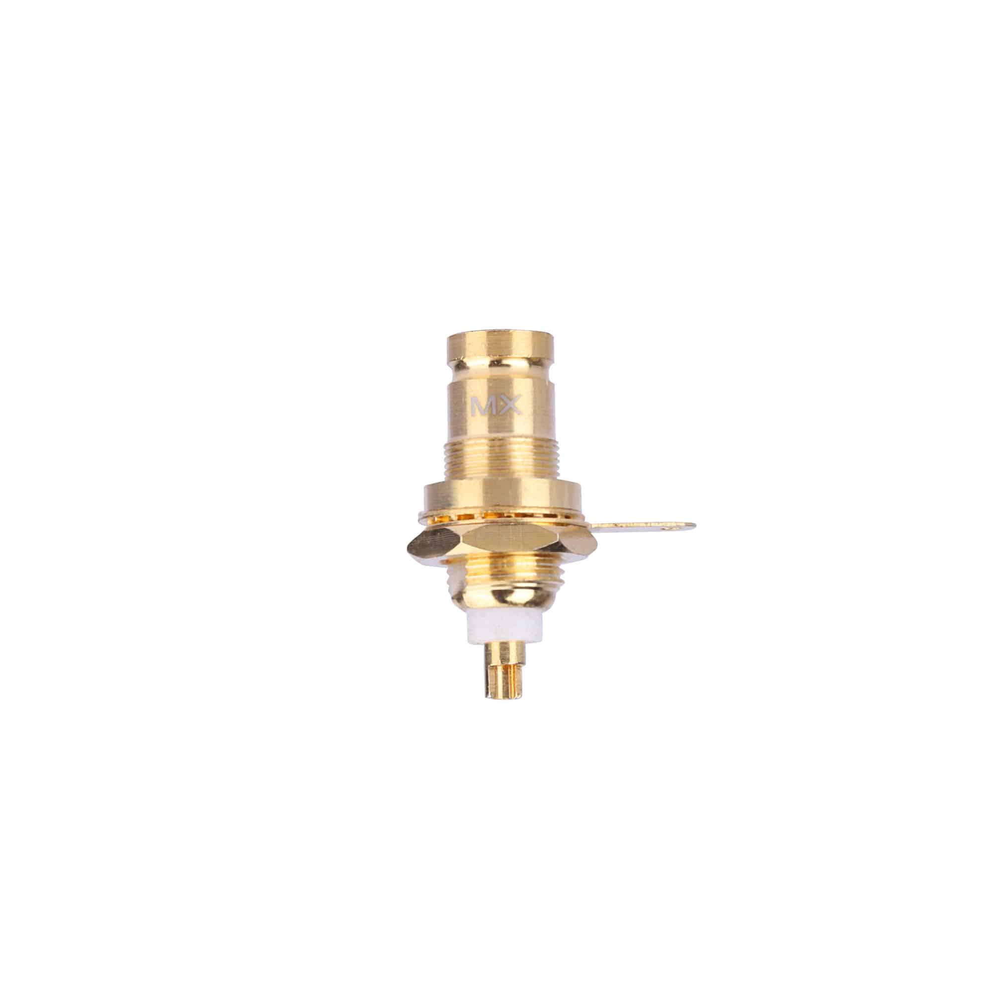 MX 1.6/ 5.6 Female Chassis Type Bulkhead With Teflon (fully Gold Plated) - Image 2